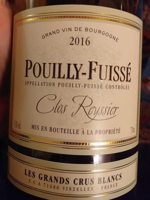 Pouilly-fuissé