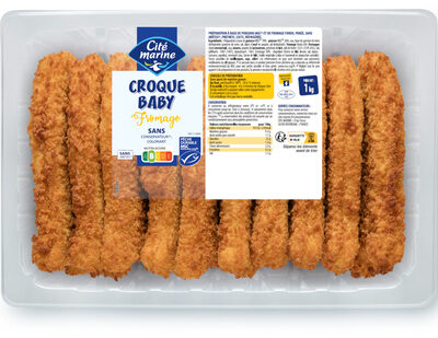 Croque baby fromage MSC - 1Kg - Frais