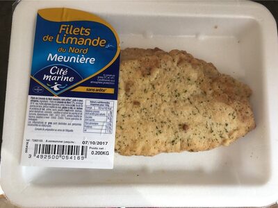 Filet de lamande du Nord meunière