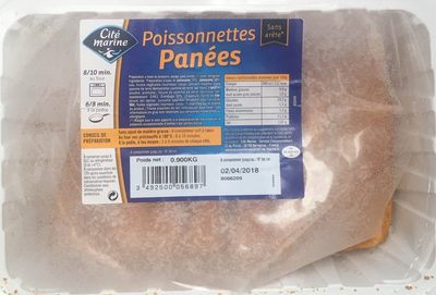 Poissonnettes Panées