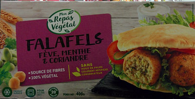 Falafels fèves, menthe & coriandre