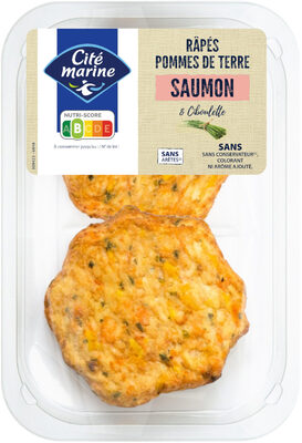 Râpés pommes de terre saumon & ciboulette - 200g - Frais front packaging
