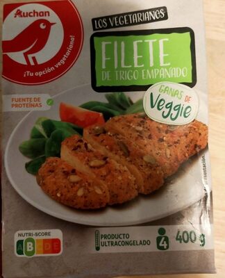 Filete de trigo empanado