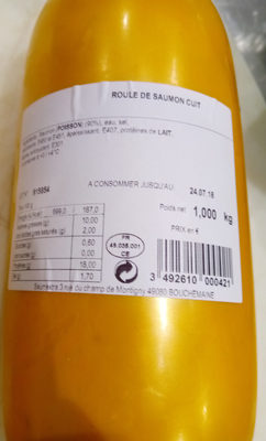 Roulé de Saumon Cuit