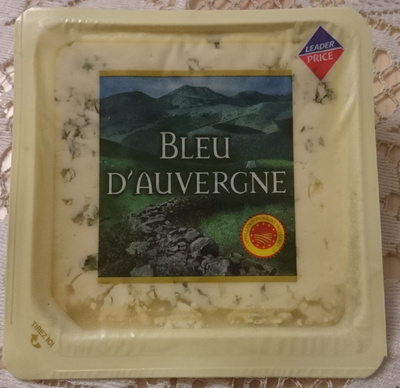 Bleu d'Auvergne (28% MG) front packaging