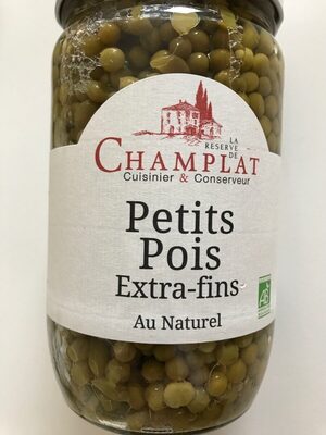Petits Pois Extra Fins Au Naturel