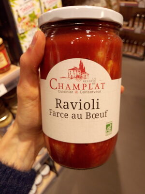 Ravioli farce au boeuf