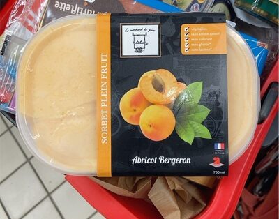 Sorbet plein fruit Abricot Bergeron
