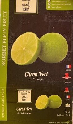 Sorbet citron vert