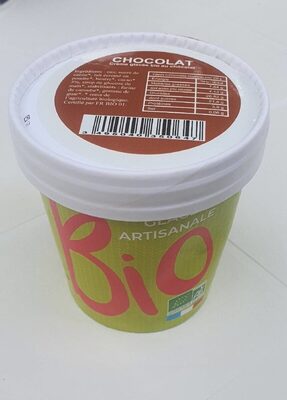 Crème glacée bio au chocolat