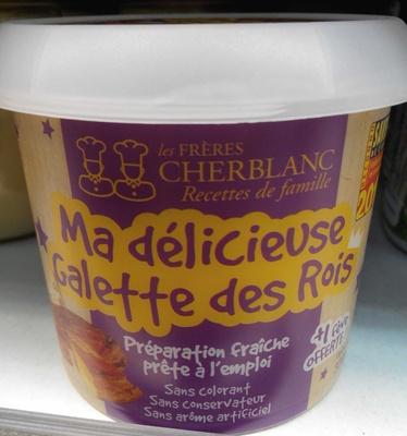 Ma délicieuse Galette des Rois front packaging