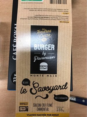 Burger le montagnard front packaging