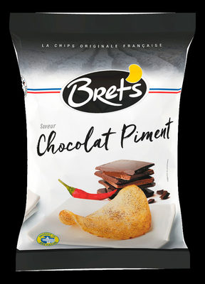 Chips de pommes de terre saveur Chocolat Piment