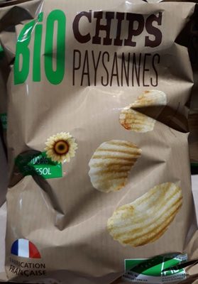 Chips paysannes front packaging