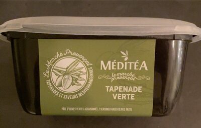 Tapenade verte front packaging
