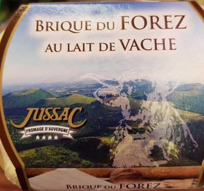 Brique du forez au lait de vache front packaging