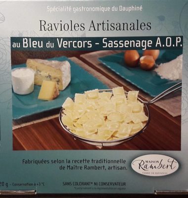 Ravioles artisanales au bleu du Vercors