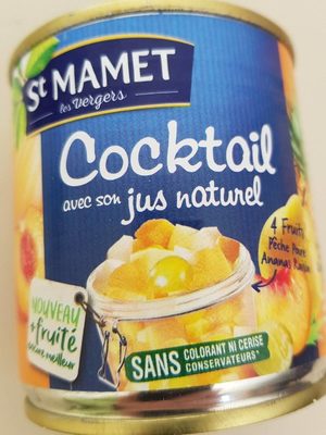 Cocktail avec son jus naturel