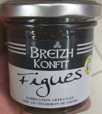 Breizh Konfitur Figues front packaging