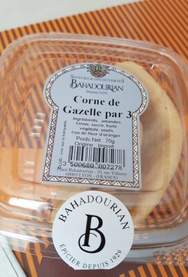 Corne de gazelle par 3