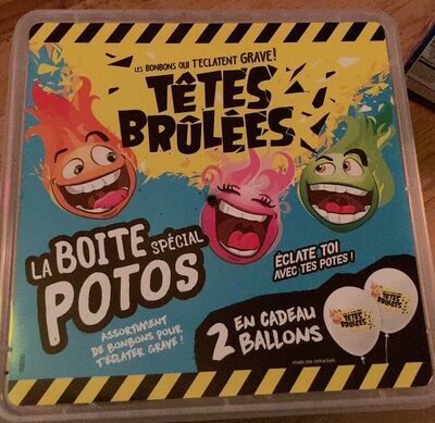Tetes bruler coffret