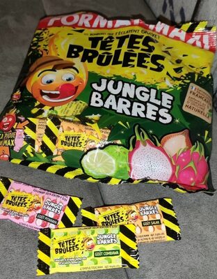 Têtes brûlées (jungle barres ) front packaging