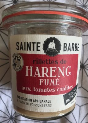 Rillettes de hareng fumé aux tomates confites