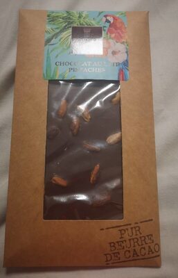 Chocolat au lait pistaches