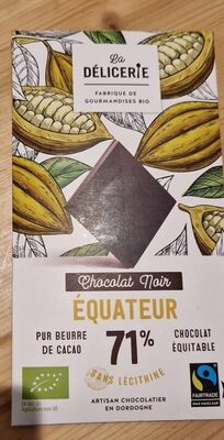 Chocolat noir Equateur 71%