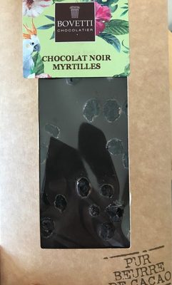 Chocolat noir myrtilles