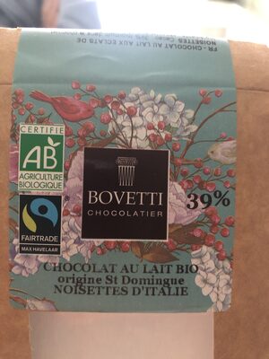Chocolat Lait Noisettes