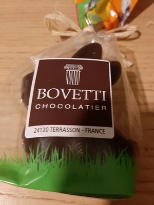 Petit lapin chocolat noir