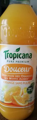 Tropicana Douceur orange sans pulpe 1 L
