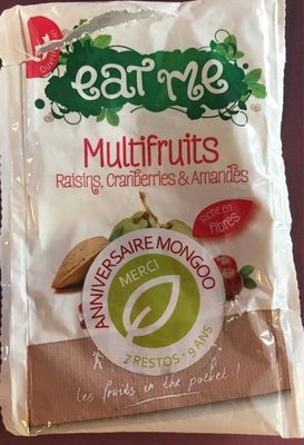 Multifruit Raisins Cranberries et Amandes
