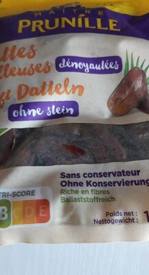 Dattes moelleuse dénouautées