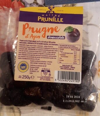 Prugne d'agen denocciolate