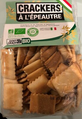 Crackers à l'épeautre bio