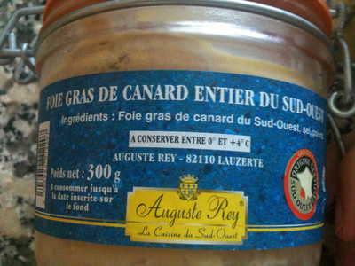 Auguste Rey - Foie Gras de Canard Entier du sud Ouest
