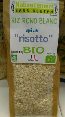 Riz rond blanc spécial risotto bio