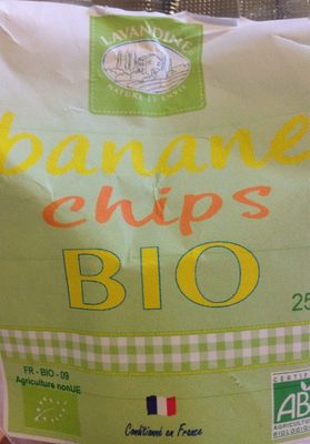 Banane séchées chips BIO