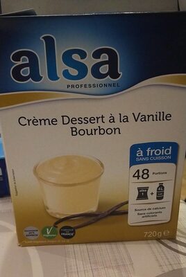 Crème dessert à la vanille Bourbon