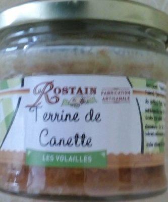 Terrine de canette front packaging