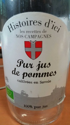 Pur Jus de Pommes front packaging