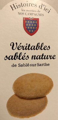 Veritables sablés nature