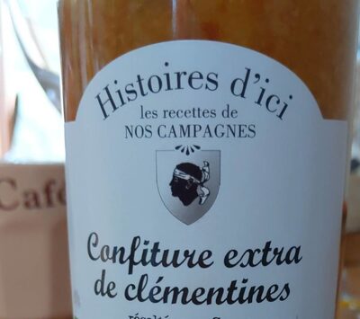 Confiture extra de clémentines récoltées en Corse
