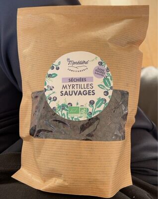 Myrtilles sauvages séchées front packaging