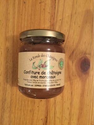 Confiture de châtaignes