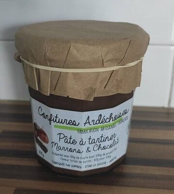 Pâte à tartiner marrons et chocolat