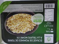 Écrasé de pomme de terre à la truffe noire 1%