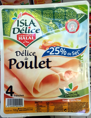 Délice de Poulet -25% de sel